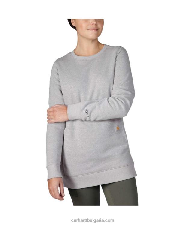 XD68N206 Жени Лек суичър със спокойна кройка асфалтов пирен Carhartt