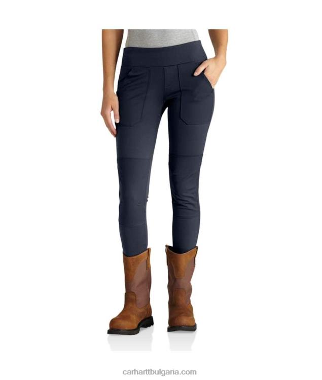 XD68N182 Жени принудително монтиран полезен клин със средна тежест черен Carhartt