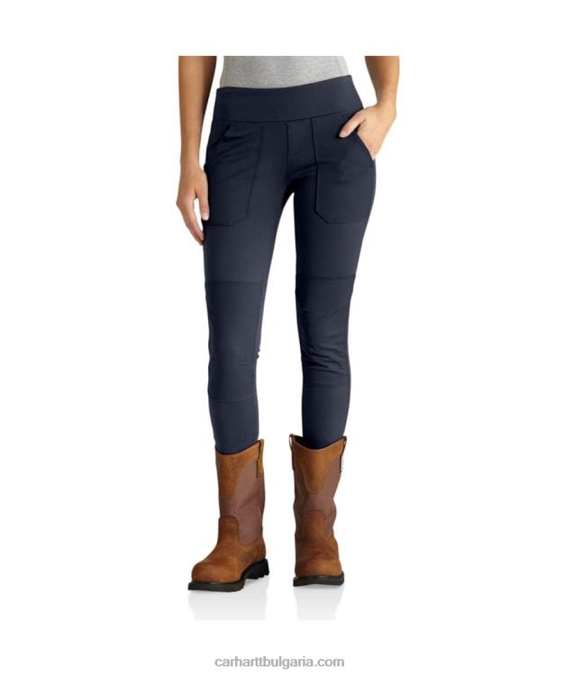 XD68N182 Жени принудително монтиран полезен клин със средна тежест черен Carhartt