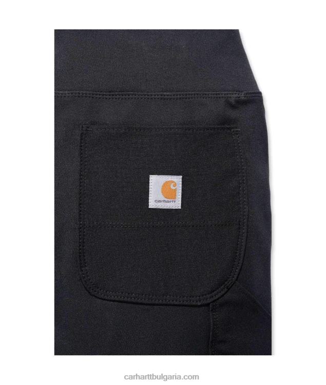 XD68N182 Жени принудително монтиран полезен клин със средна тежест черен Carhartt