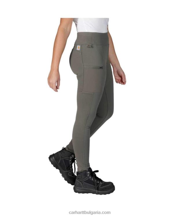 XD68N183 Жени принудително монтиран лек полезен клин черен Carhartt