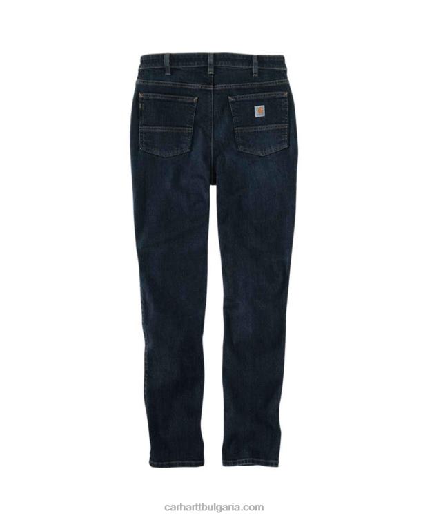 XD68N199 Жени здрав flex slim fit заострени дънки леска Carhartt