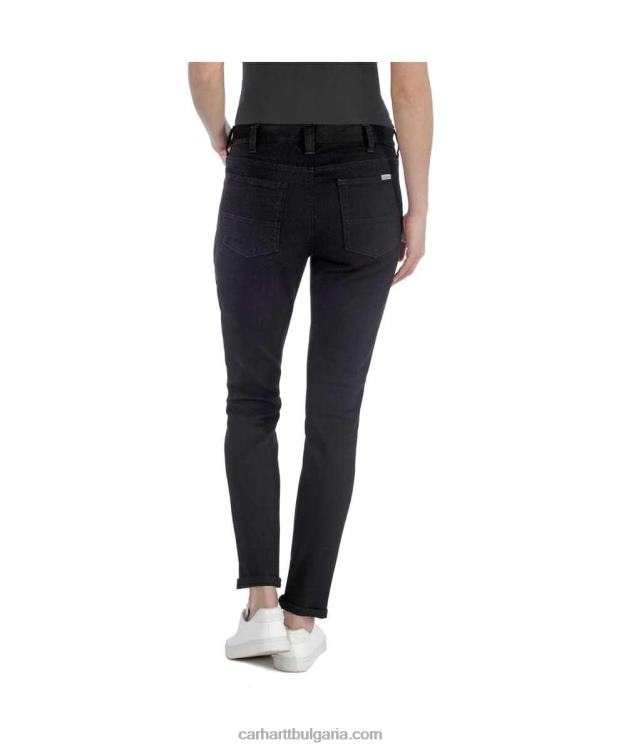 XD68N203 Жени здрав flex slim fit дънки оникс Carhartt
