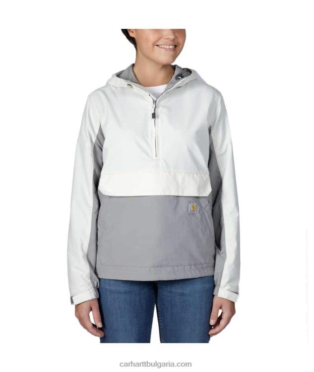 XD68N185 Жени rain defender лек анорак със свободна кройка черен Carhartt