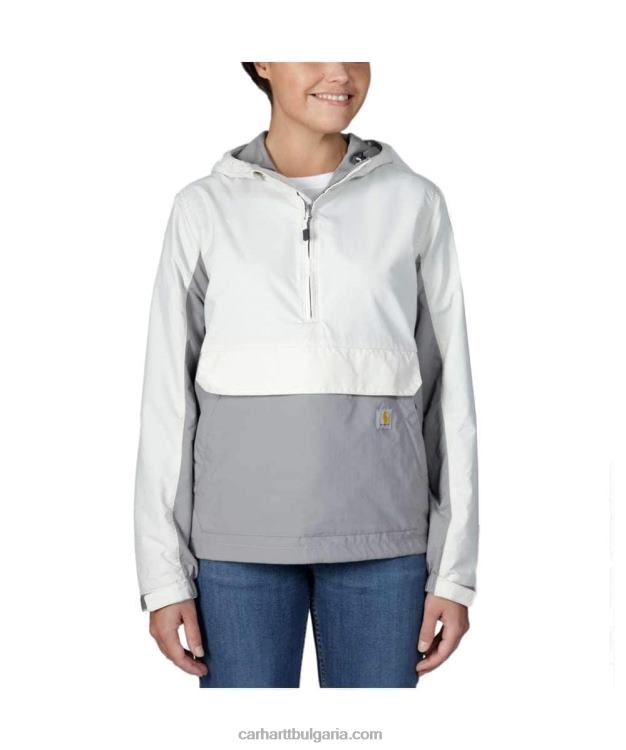 XD68N185 Жени rain defender лек анорак със свободна кройка черен Carhartt