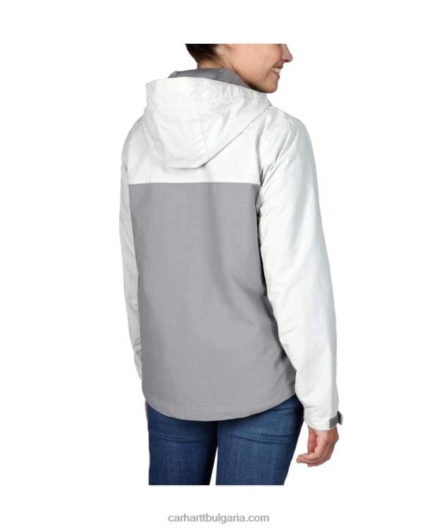 XD68N185 Жени rain defender лек анорак със свободна кройка черен Carhartt