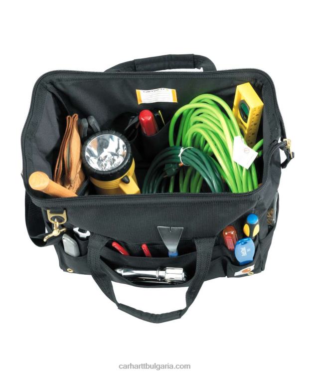 XD68N6 мъже 16-инчова тежка чанта за инструменти с 30 джоба черен Carhartt