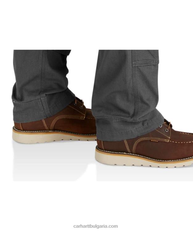 XD68N75 мъже здрав, гъвкав платнен гащеризон със спокойна кройка тъмно каки Carhartt