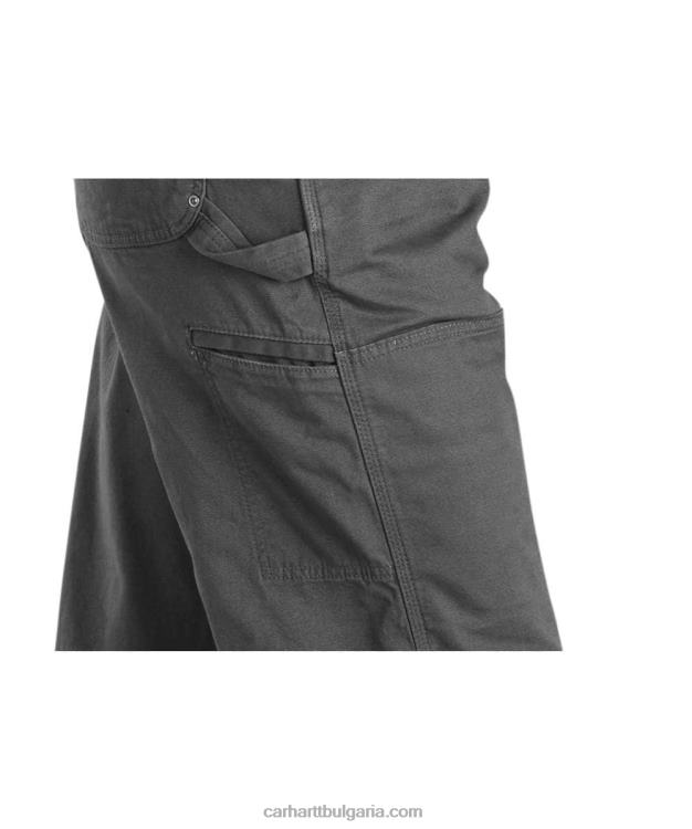 XD68N75 мъже здрав, гъвкав платнен гащеризон със спокойна кройка тъмно каки Carhartt