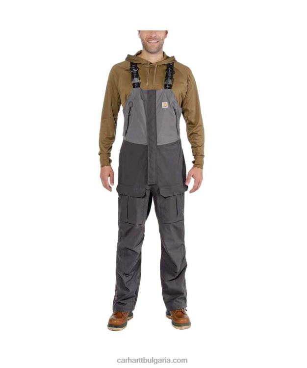 XD68N78 мъже риболовен нагръдник чакъл/сянка Carhartt