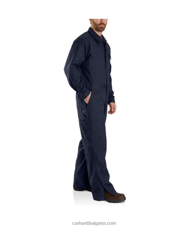 XD68N79 мъже здрав гащеризон от гъвкаво платно тъмно каки Carhartt