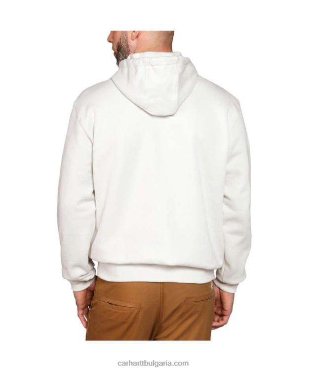 XD68N38 мъже суитшърт със свободна кройка с лого ръкав и графика алпийски син хедър Carhartt