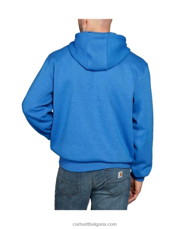 XD68N40 мъже свободен суитшърт със средно тегло с графично лого черен Carhartt