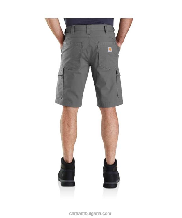 XD68N145 мъже здрава, гъвкава, спокойна кройка, рипстоп, карго работа, къса босилек Carhartt