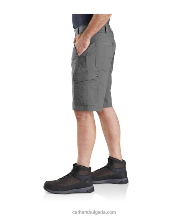 XD68N145 мъже здрава, гъвкава, спокойна кройка, рипстоп, карго работа, къса босилек Carhartt