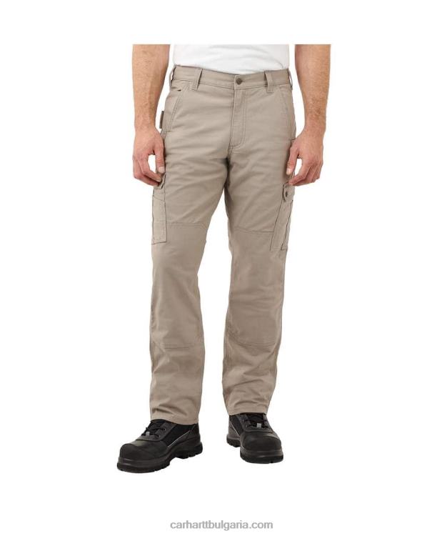 XD68N54 мъже здрав гъвкав работен панталон за работа с рипстоп със спокойна кройка босилек Carhartt