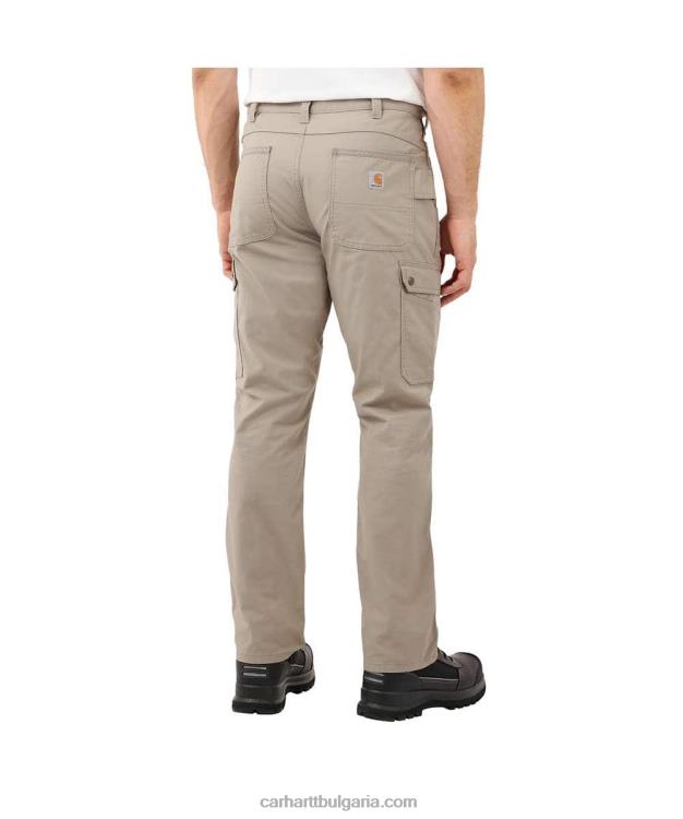 XD68N54 мъже здрав гъвкав работен панталон за работа с рипстоп със спокойна кройка босилек Carhartt