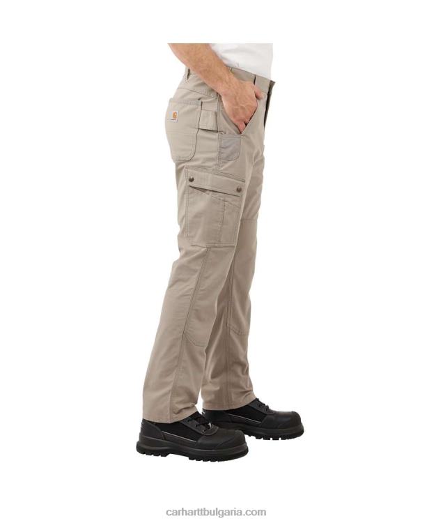 XD68N54 мъже здрав гъвкав работен панталон за работа с рипстоп със спокойна кройка босилек Carhartt
