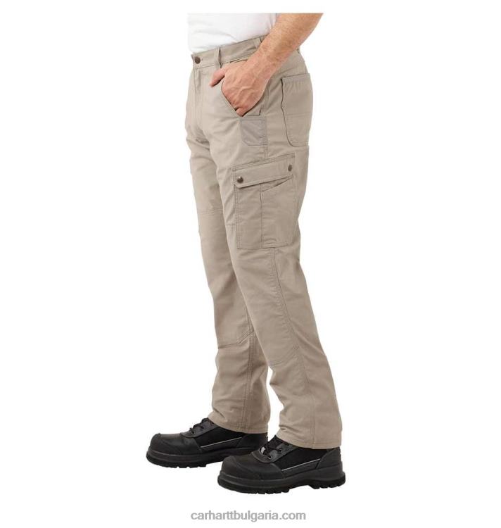 XD68N54 мъже здрав гъвкав работен панталон за работа с рипстоп със спокойна кройка босилек Carhartt