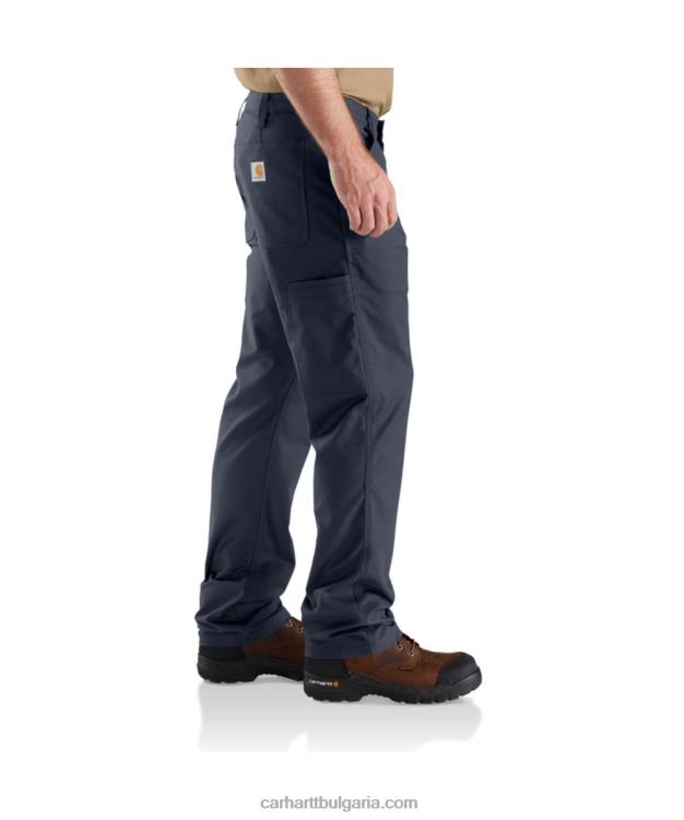 XD68N56 мъже здрава професионална серия здрав гъвкав платнен работен панталон със спокойна кройка черен Carhartt