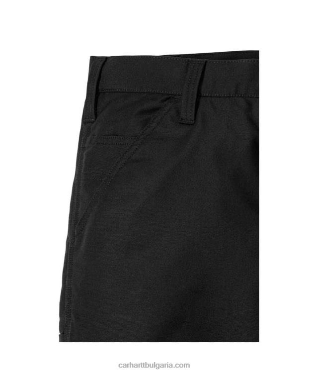 XD68N56 мъже здрава професионална серия здрав гъвкав платнен работен панталон със спокойна кройка черен Carhartt