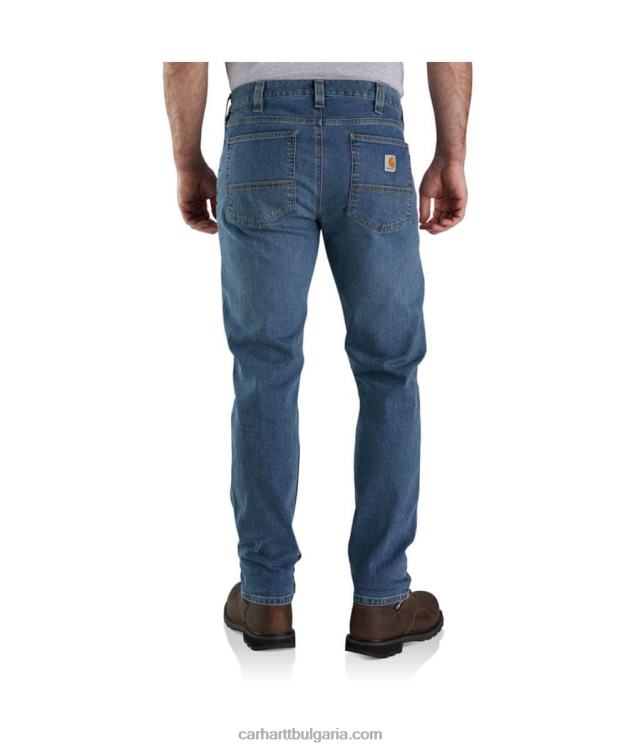XD68N58 мъже здрав, гъвкав, спокойна кройка, заострени дънки с 5 джоба аркадия Carhartt