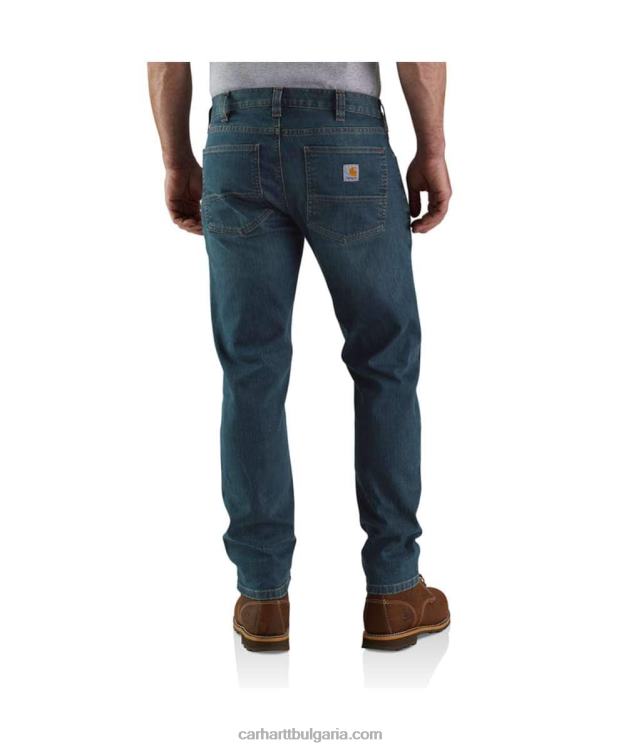 XD68N58 мъже здрав, гъвкав, спокойна кройка, заострени дънки с 5 джоба аркадия Carhartt