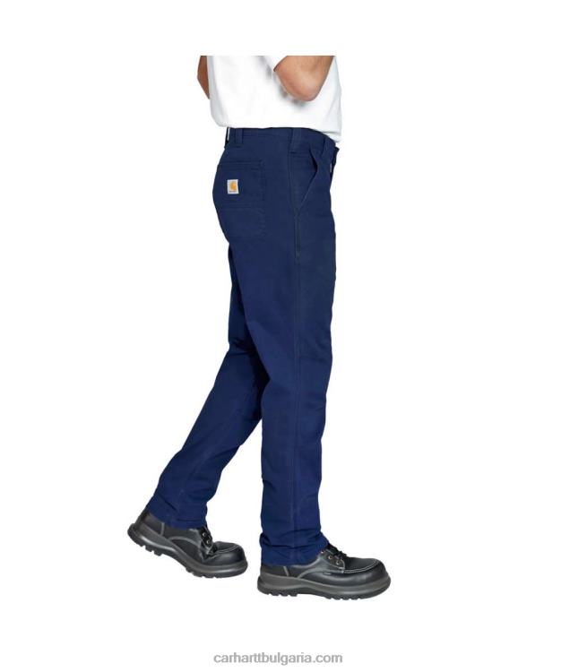 XD68N61 мъже здрав, стеснен работен панталон с 5 джоба и права кройка черен Carhartt