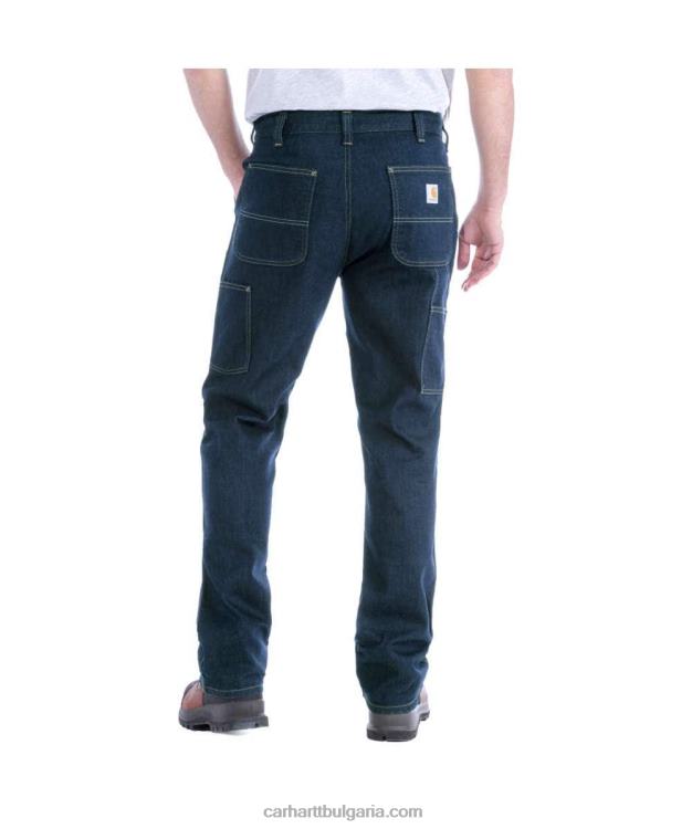 XD68N65 мъже здрав и гъвкав дънки със спокойна кройка с двойна предна част ери Carhartt