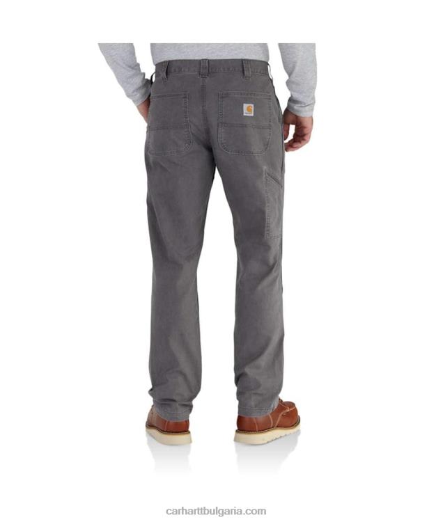 XD68N70 мъже здрав гъвкав работен панталон със спокойна кройка тъмно каки Carhartt