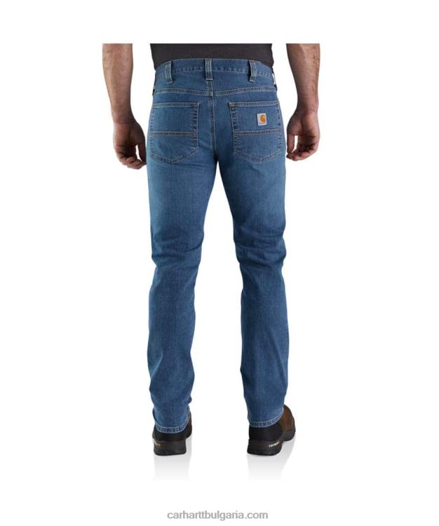 XD68N71 мъже здрав flex slim fit заострени дънки с 5 джоба ери Carhartt