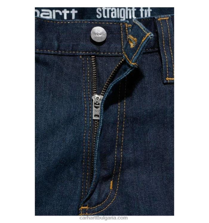 XD68N71 мъже здрав flex slim fit заострени дънки с 5 джоба ери Carhartt