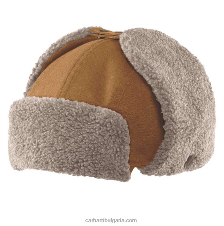 XD68N10 мъже дъжд защитник платнена капан шапка черен Carhartt