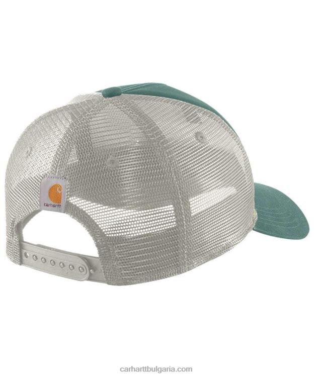 XD68N90 мъже платнена мрежеста шапка с кръпка черен Carhartt