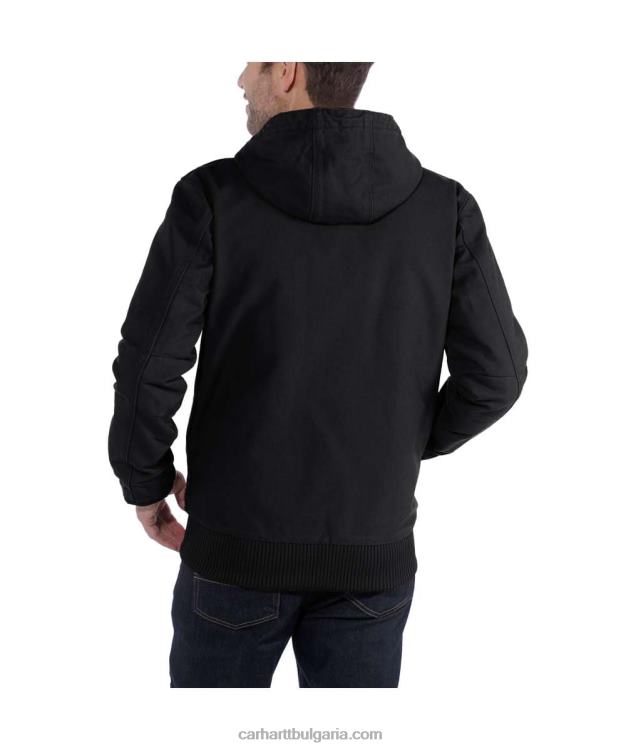 XD68N13 мъже loose fit изпрана патешка изолация активен жак черен Carhartt