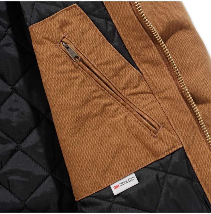 XD68N13 мъже loose fit изпрана патешка изолация активен жак черен Carhartt