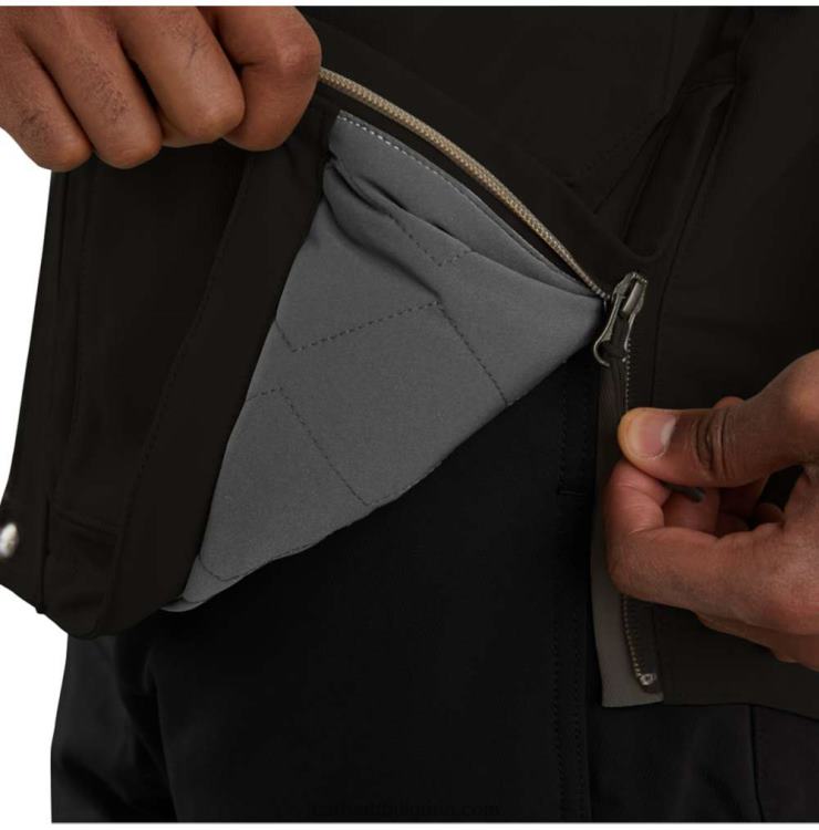 XD68N15 мъже изолирано традиционно палто super dux със спокойна кройка черен Carhartt