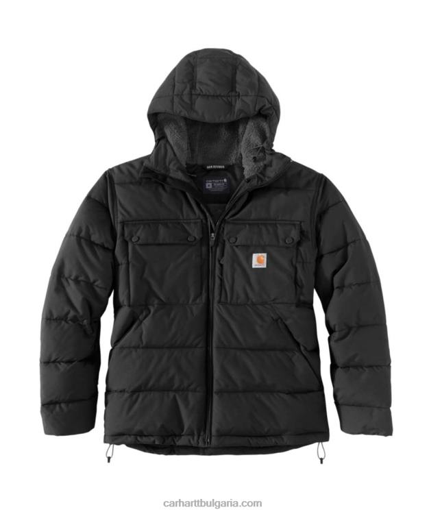 XD68N16 мъже свободно изолирано яке carhartt montana черен Carhartt