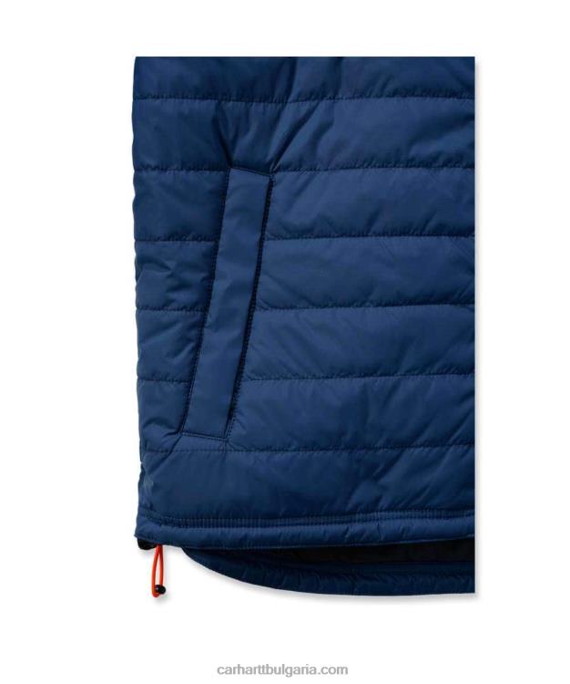 XD68N22 мъже rain defender леко изолирано яке със спокойна кройка черен Carhartt