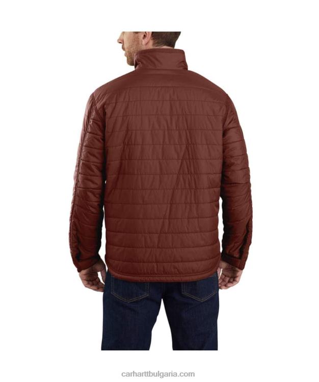 XD68N22 мъже rain defender леко изолирано яке със спокойна кройка черен Carhartt