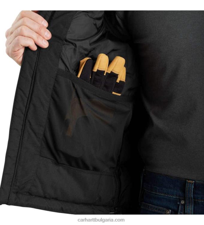 XD68N103 мъже свободна изолирана жилетка carhartt montana черен Carhartt